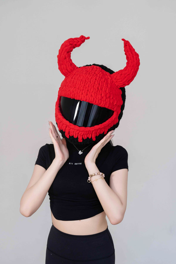 Fire Demons Helmet Cover