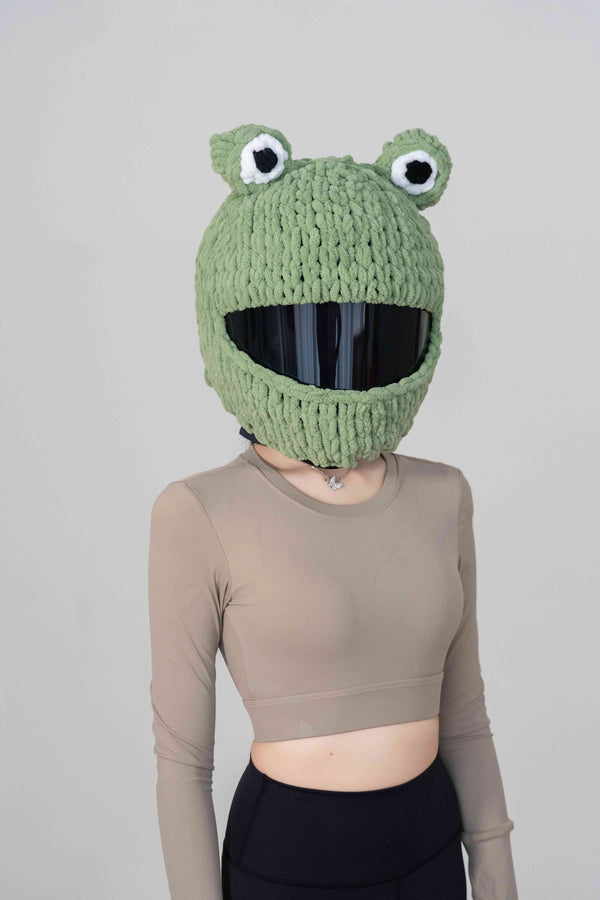 Frog Helmet Cover