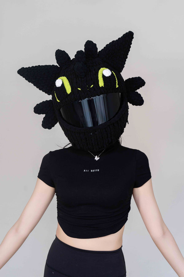 Dark Dragon Helmet Cover