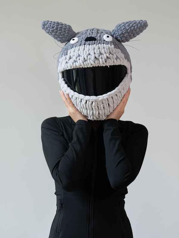 Totoro Helmet Cover